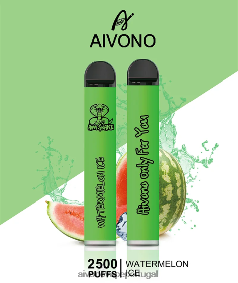 gelo de melancia Aivono AIM SNAKE 2500 280DJX321 | Aivono Vape Portugal